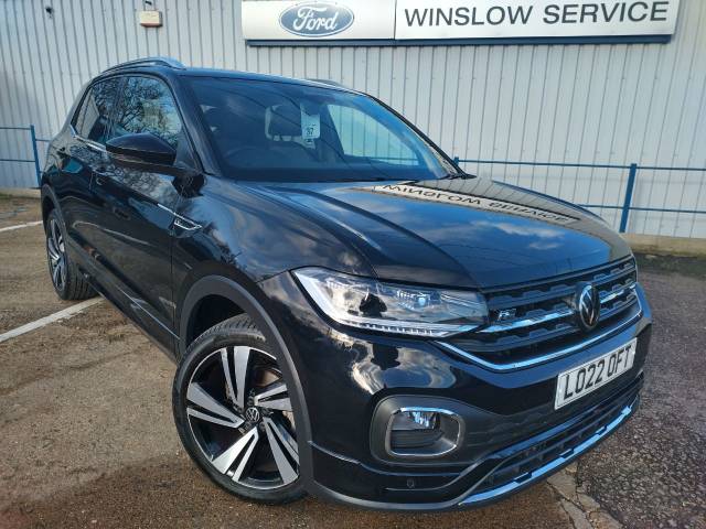 Volkswagen T-cross 1.0 TSI 110 R-Line 5dr Hatchback Petrol Black